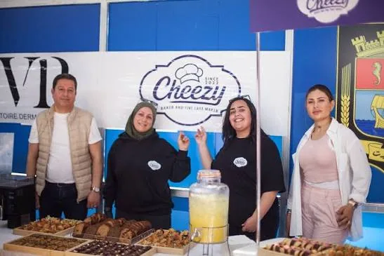 The Cheezy team at a community event